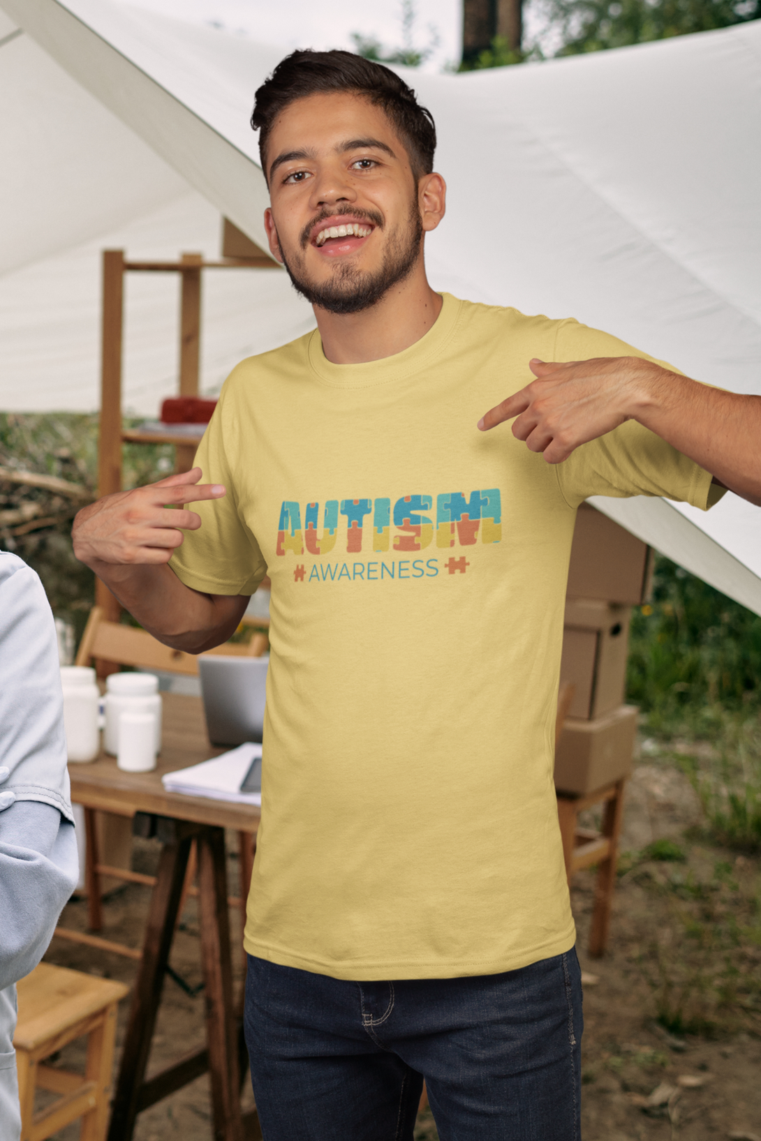 Autism Awareness Printed T-Shirt For Men - WowWaves - 4