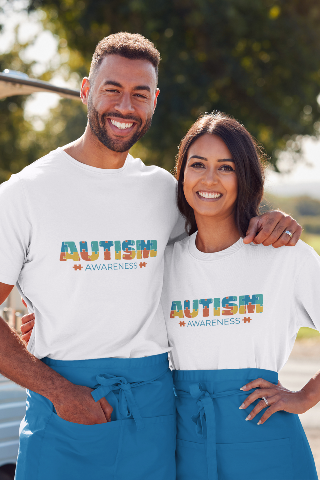 Autism Awareness Printed T-Shirt For Men - WowWaves - 2