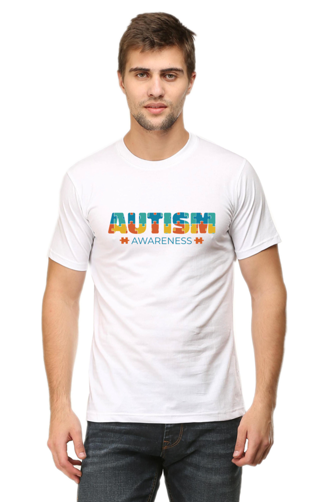 Autism Awareness Printed T-Shirt For Men - WowWaves - 7