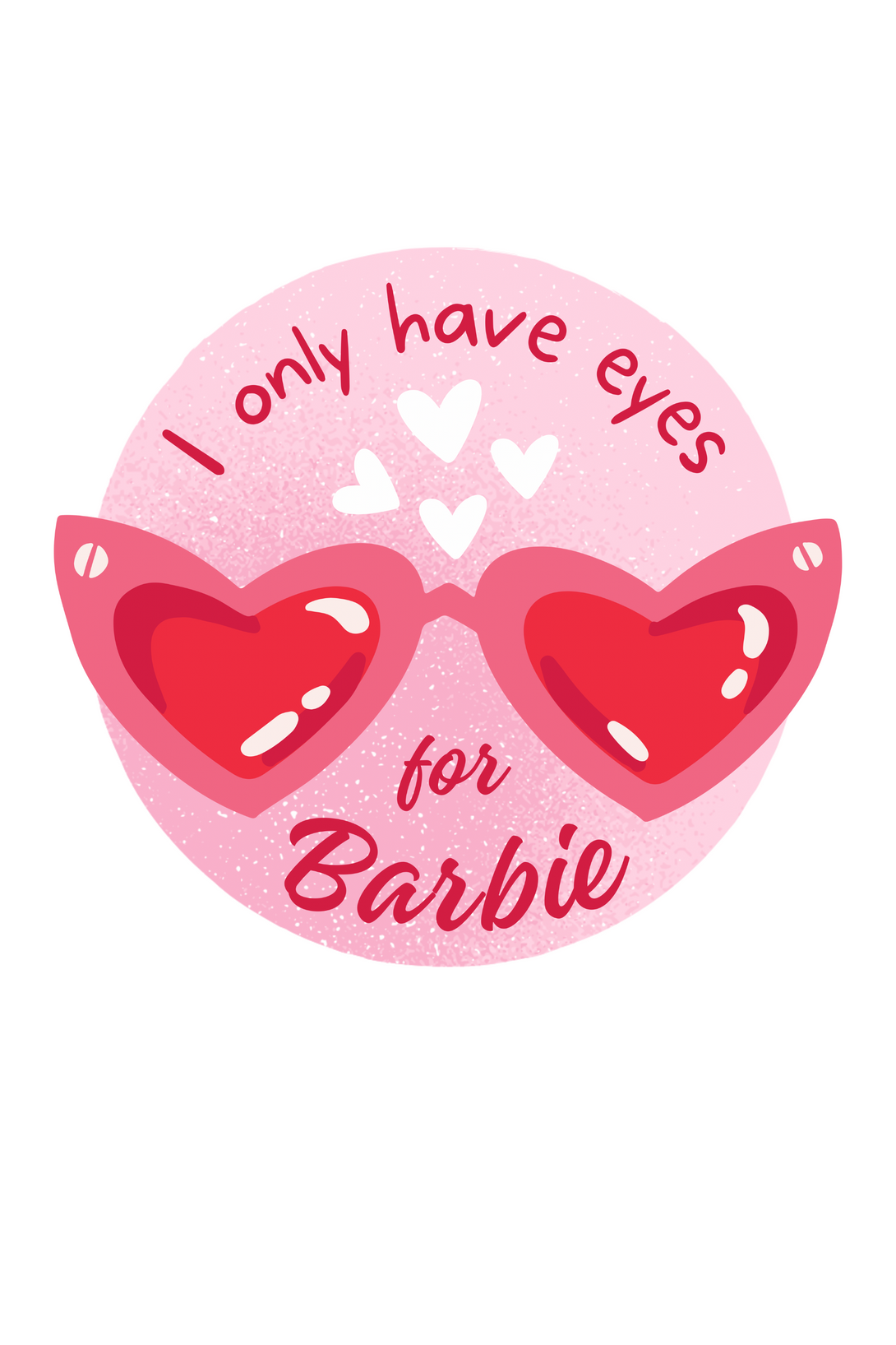Barbie Eyes Printed T-Shirt For Women - WowWaves - 1