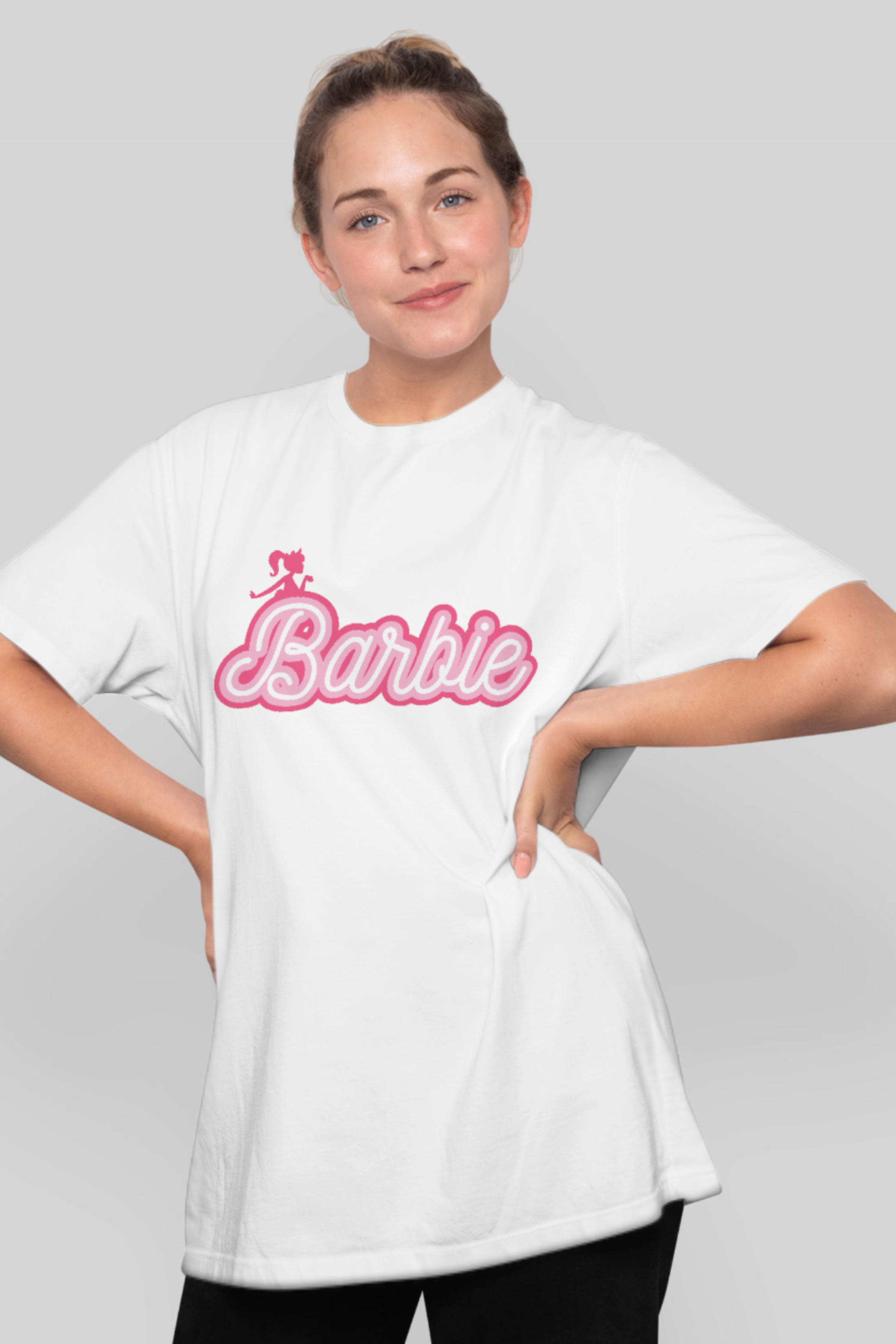 White barbie best sale t shirt