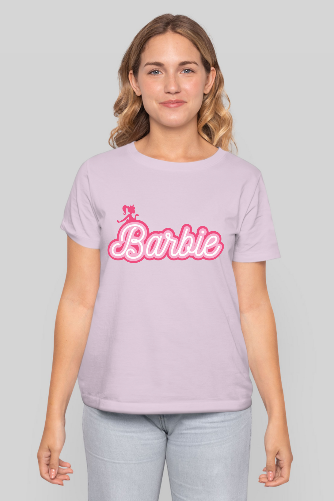 Barbie Printed T-Shirt For Women - WowWaves - 8