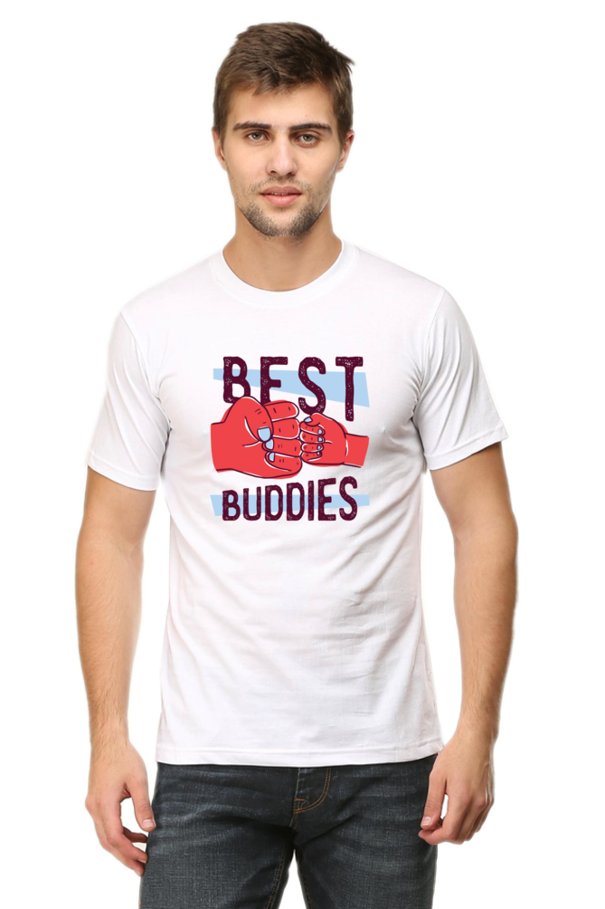 Best Buddies Printed T-Shirt For Men - WowWaves - 7