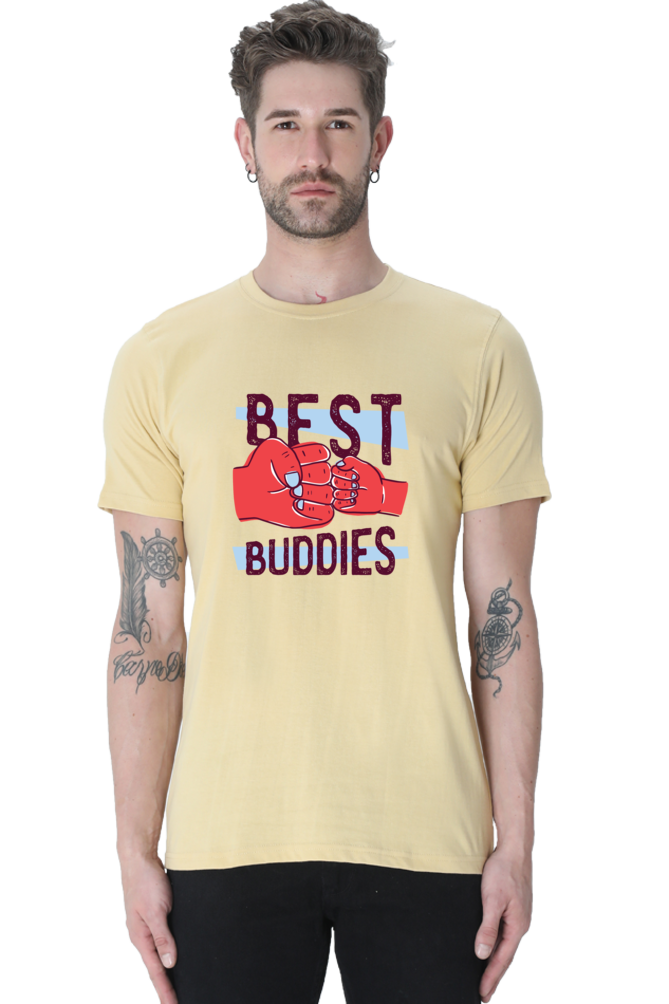 Best Buddies Printed T-Shirt For Men - WowWaves - 9