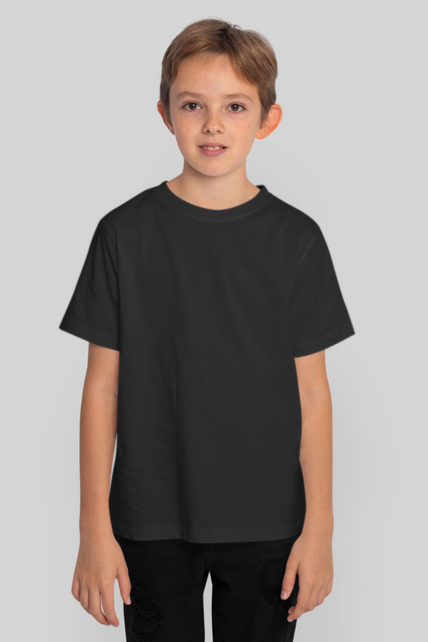 Black T-Shirt For Boy - WowWaves