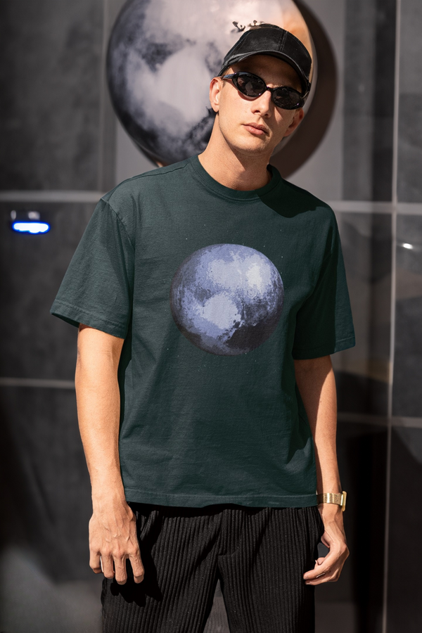 Blue Planet Printed T-Shirt For Men - WowWaves