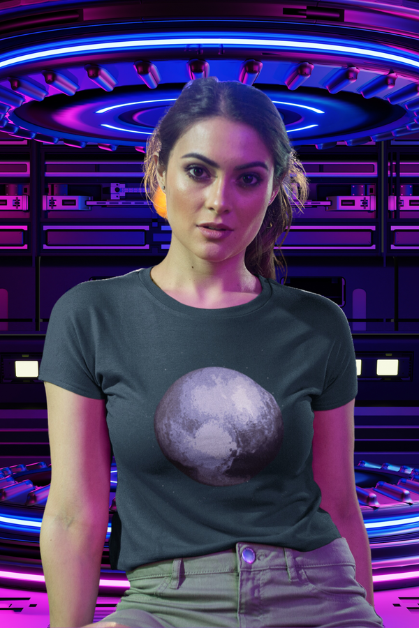 Blue Planet Printed T-Shirt For Women - WowWaves