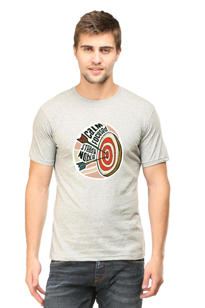 Bullseye Printed T-Shirt For Men - WowWaves - 11