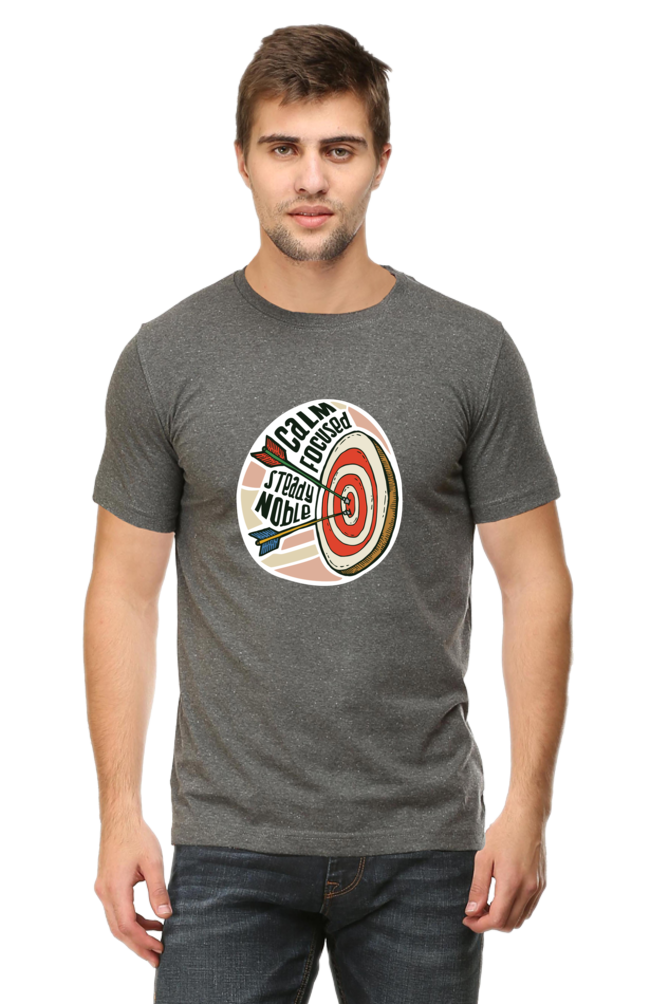 Bullseye Printed T-Shirt For Men - WowWaves - 10