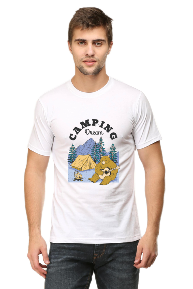 Camping Dream Printed T-Shirt For Men - WowWaves - 7