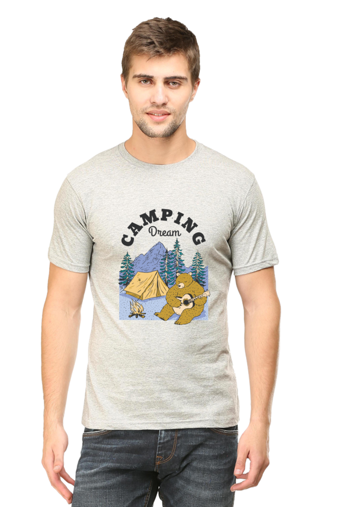 Camping Dream Printed T-Shirt For Men - WowWaves - 6