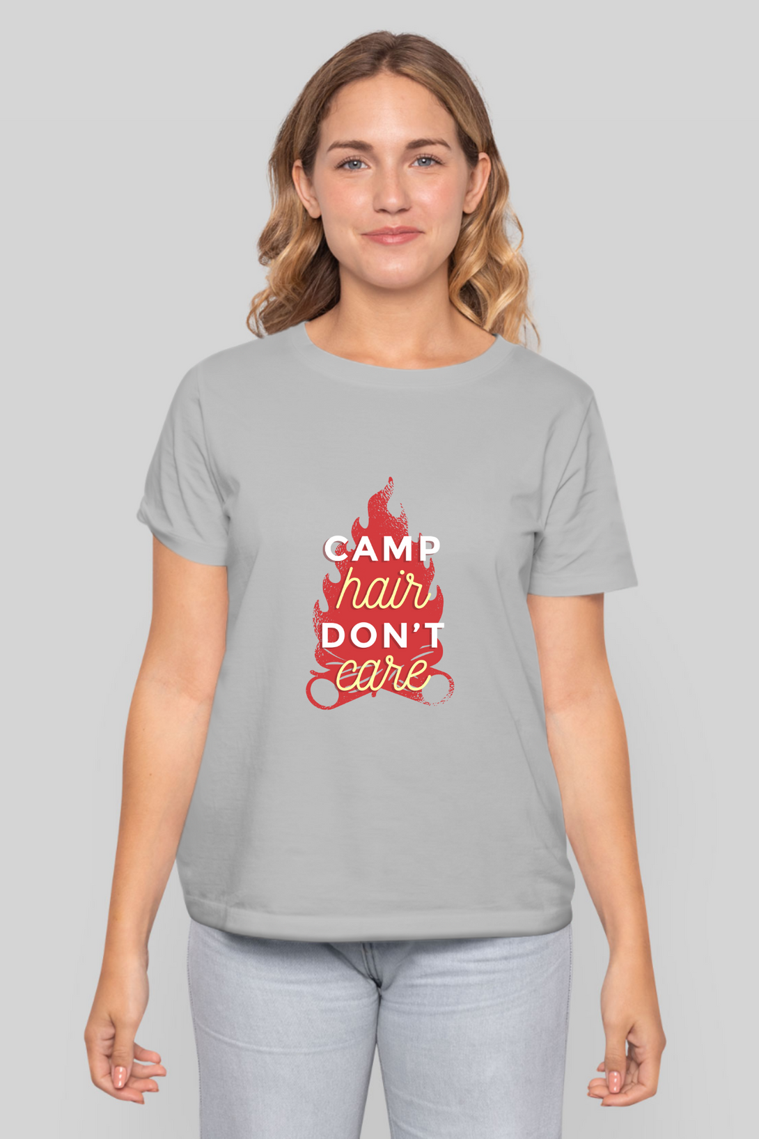 Camping Vibes Printed T-Shirt For Women - WowWaves - 11