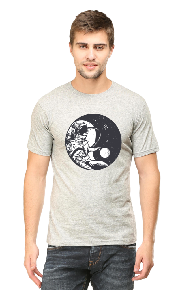 Cosmic Balance Printed T-Shirt For Men - WowWaves - 7