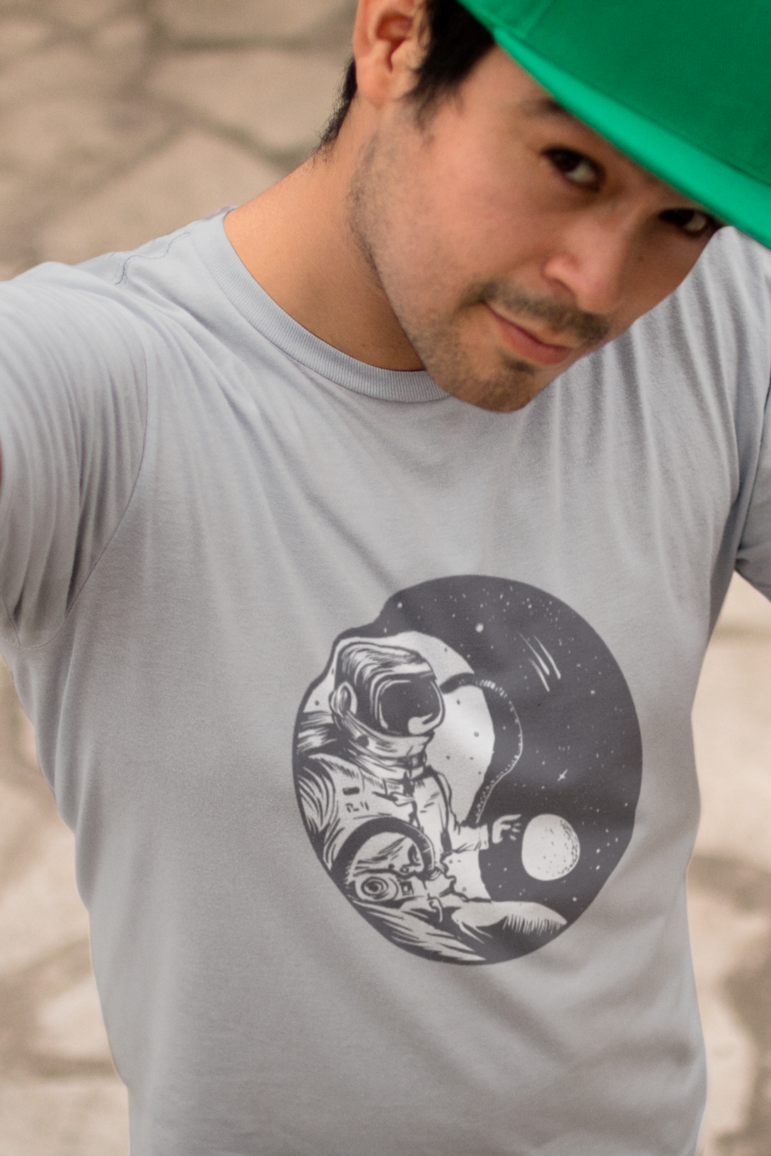 Cosmic Balance Printed T-Shirt For Men - WowWaves - 5