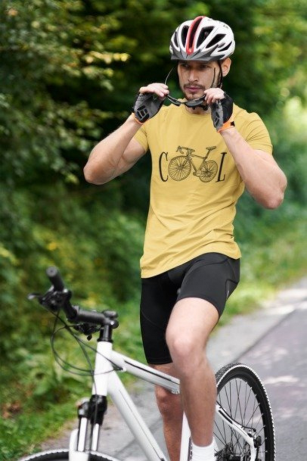 Cycle Coolness Printed T-Shirt For Men - WowWaves
