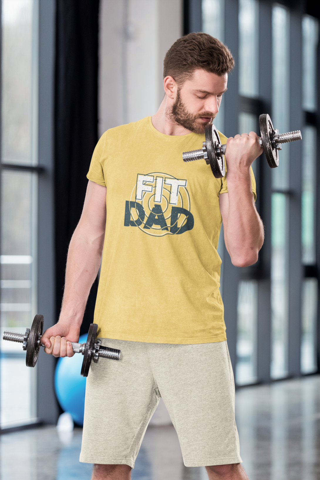 Dad Fit Printed T-Shirt For Men - WowWaves - 2