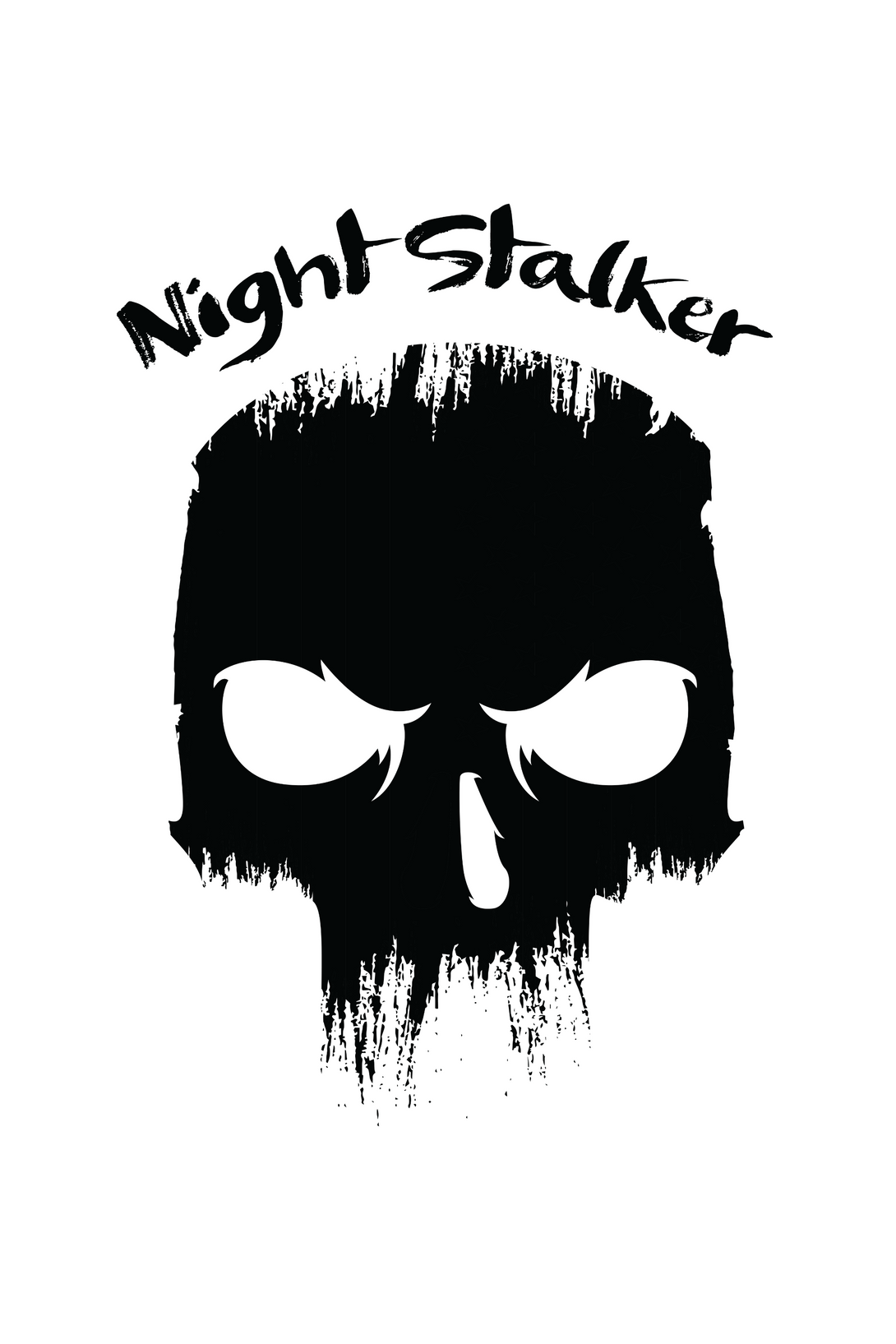 Dark Skull Night Stalker Printed T Shirt For Men - WowWaves - 1