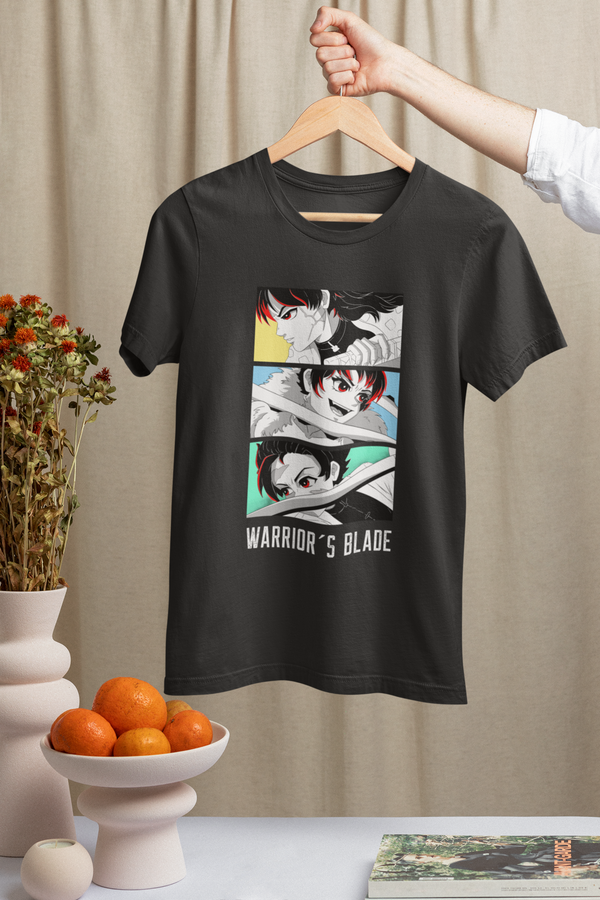 Anime Damon Slayor Printed Oversized T-Shirt For Men - WowWaves