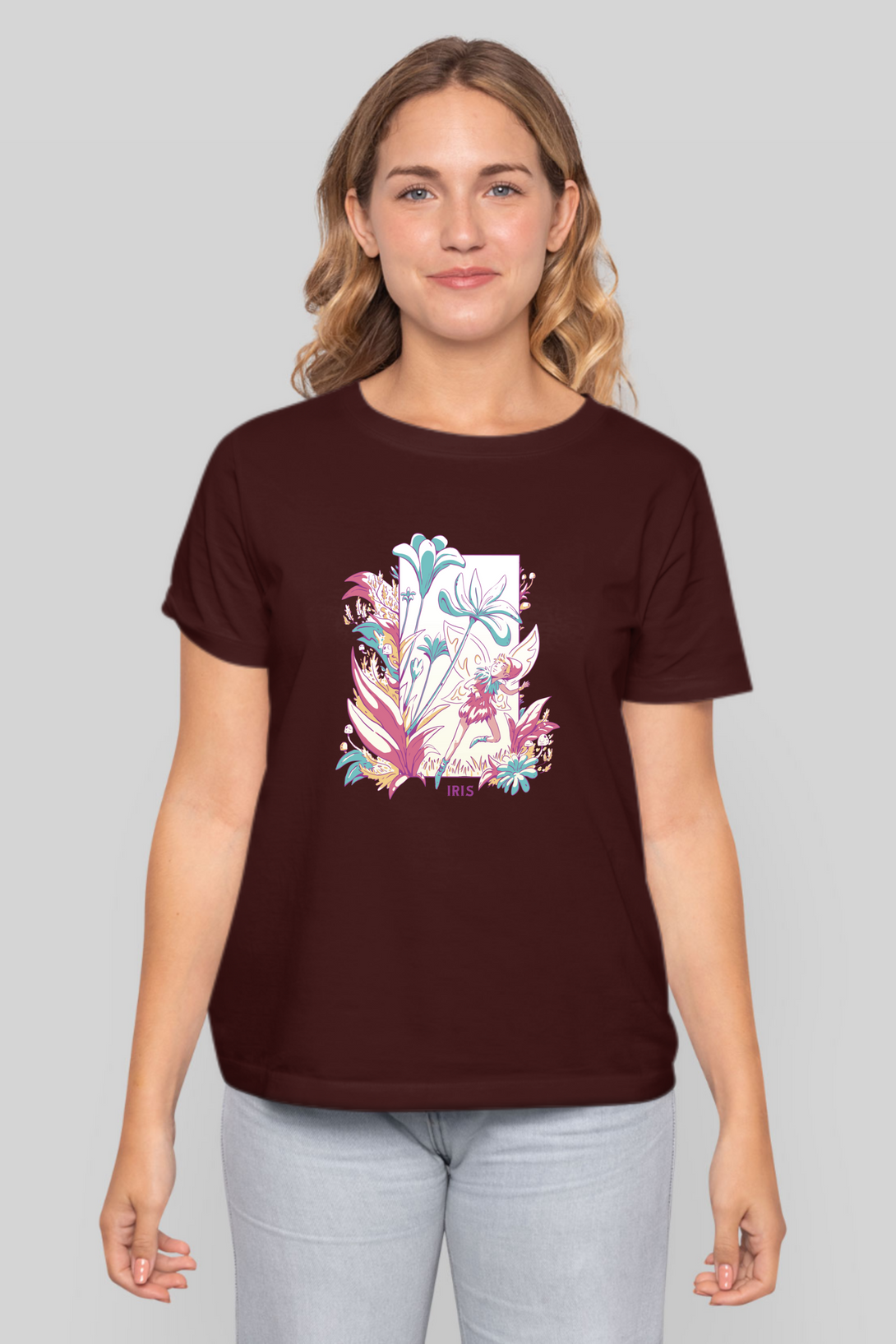 Fairy Blossom Printed T-Shirt For Women - WowWaves - 11