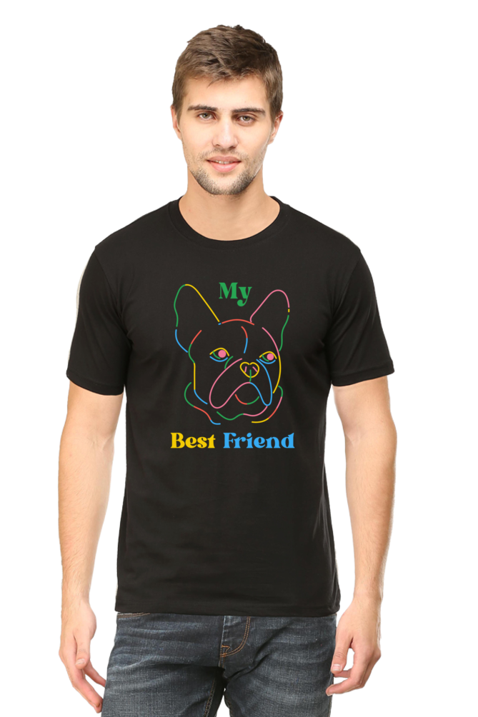 Faithful Friends Printed T-Shirt For Men - WowWaves - 8