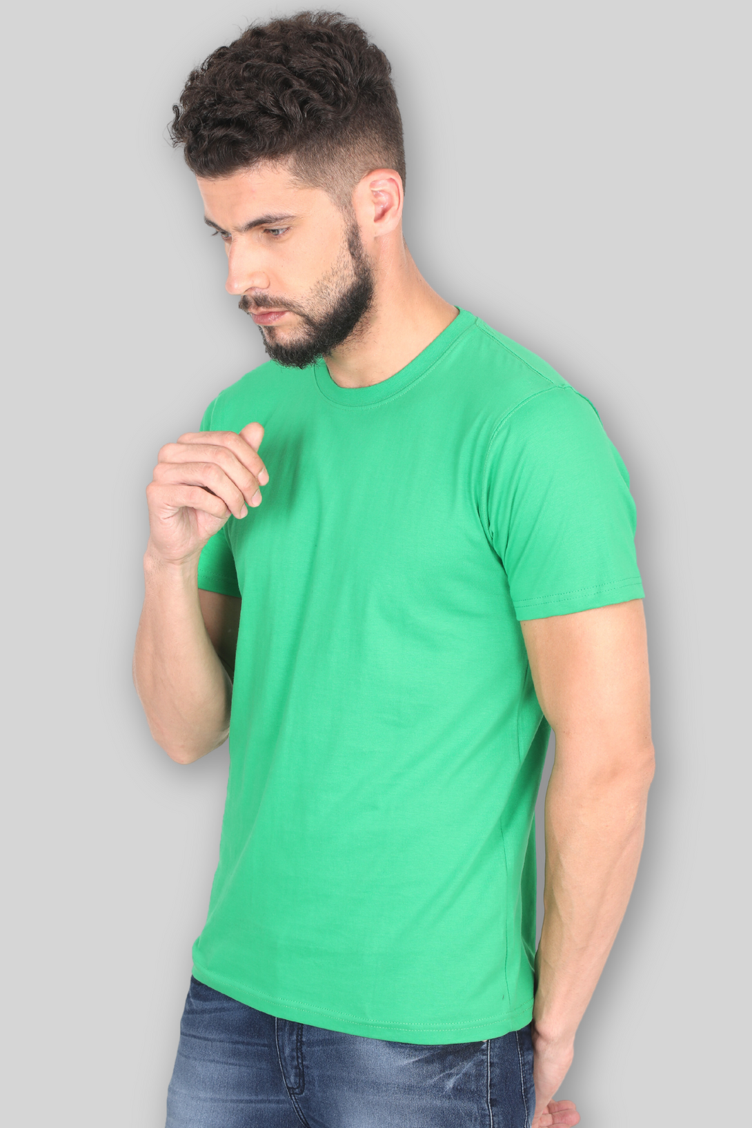 Flag Green T-Shirt For Men - WowWaves - 3