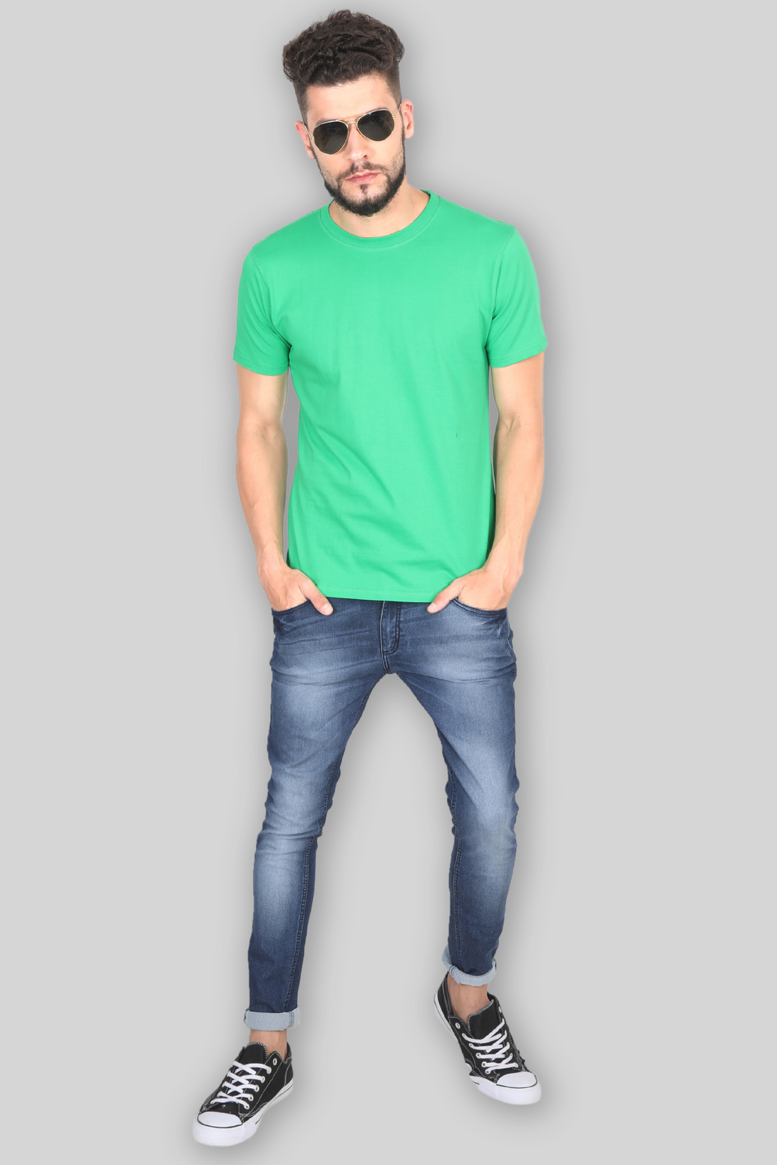 Flag Green T-Shirt For Men - WowWaves - 2