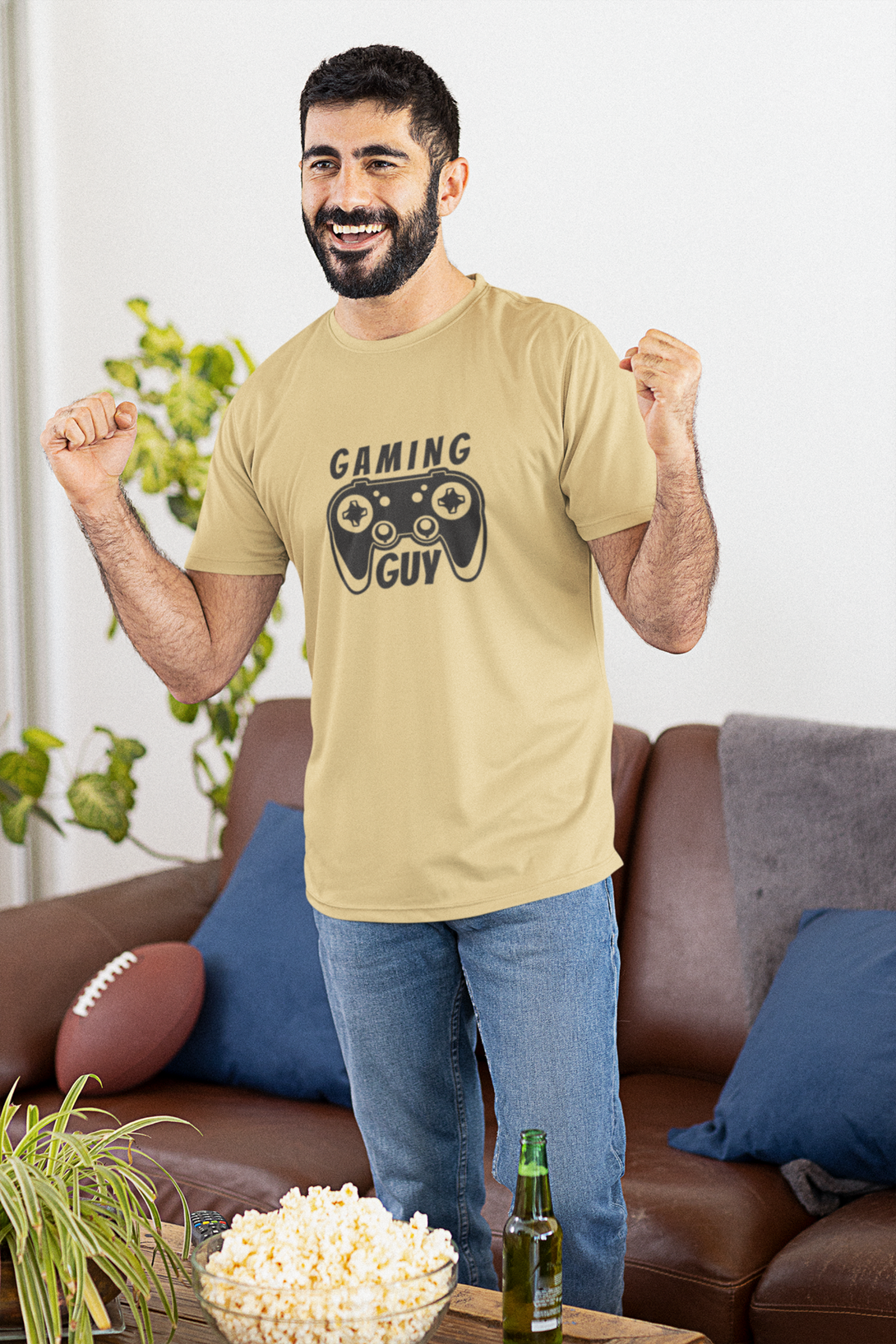 Gaming Guy Printed T-Shirt For Men - WowWaves - 6
