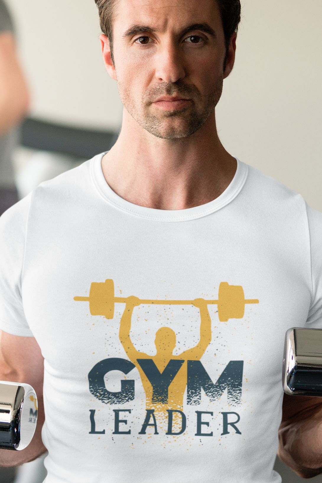 Gym Leader Printed T-Shirt For Men - WowWaves - 3