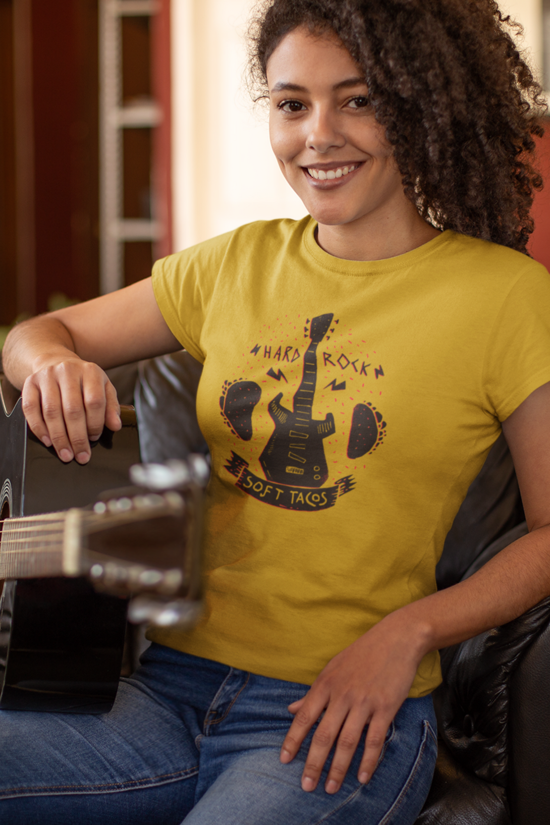 Hard Rock Printed T-Shirt For Women - WowWaves - 3