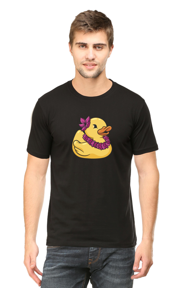 Hawaiian Duck Printed T-Shirt For Men - WowWaves - 9