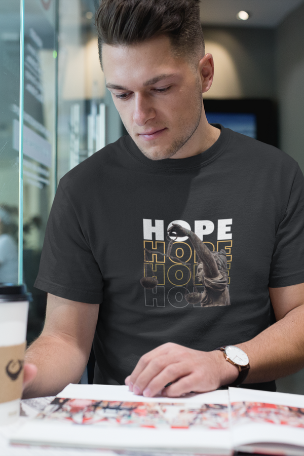 Hope And Harmony Printed T-Shirt For Men - WowWaves
