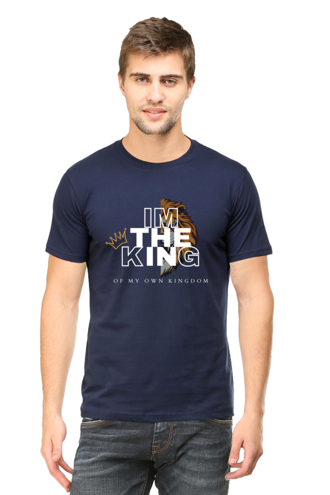 King Of My Kingdom Printed T-Shirt For Men - WowWaves - 7