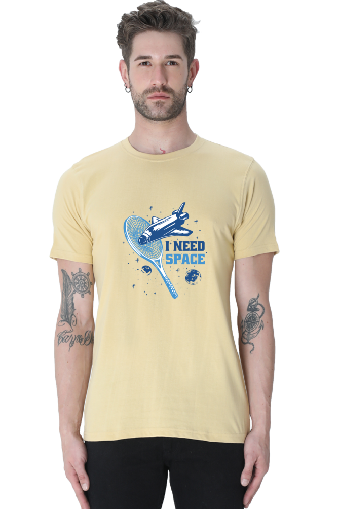 I Need Space Printed T-Shirt For Men - WowWaves - 9