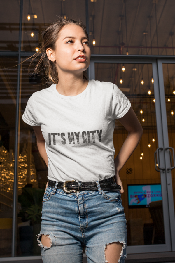 It'S My City Printed T-Shirt For Women - WowWaves