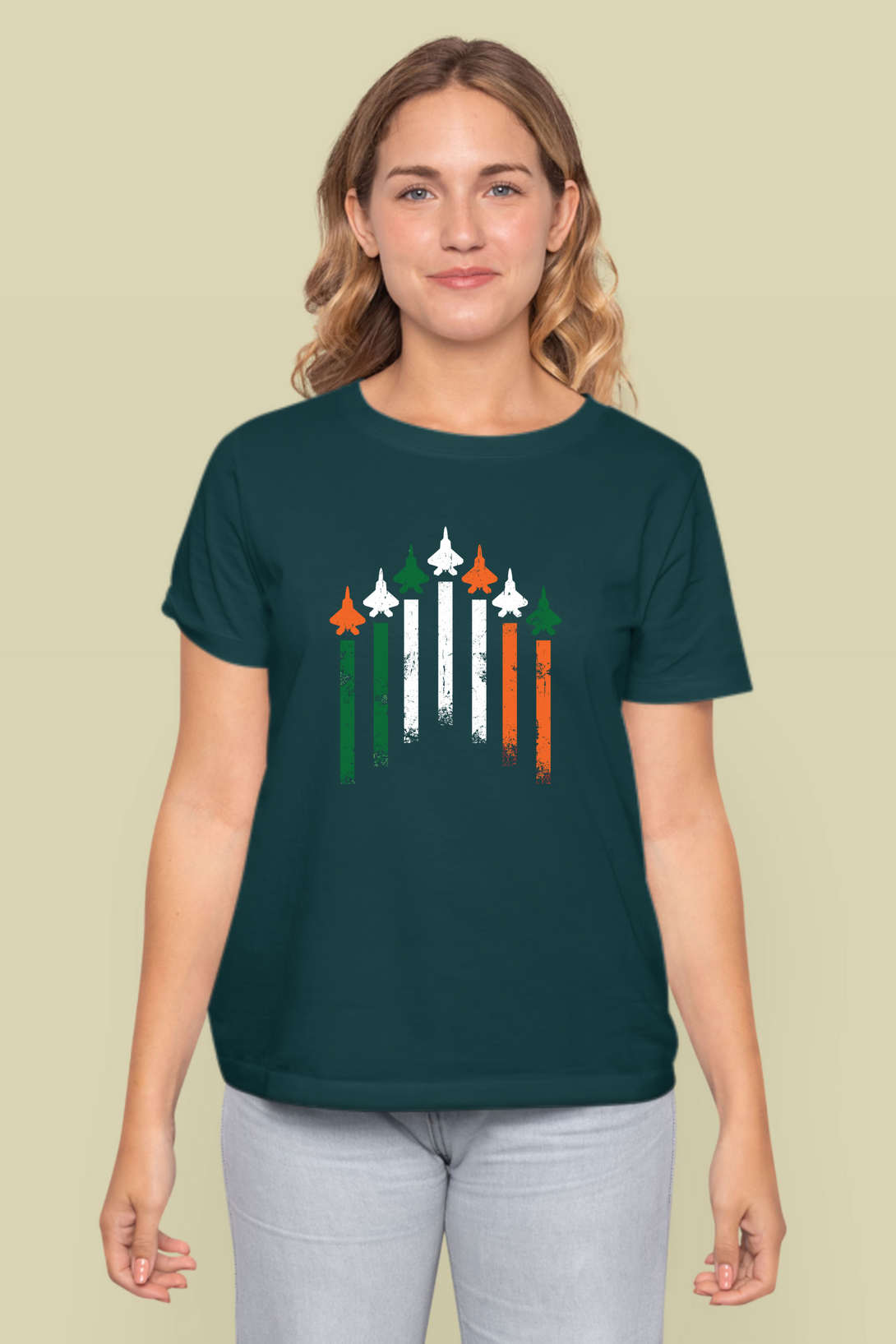 Italian National Printed T-Shirt For Women - WowWaves - 8