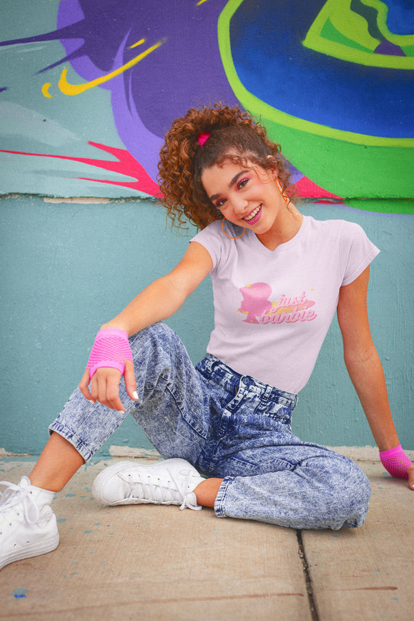Just Barbie Printed T-Shirt For Women - WowWaves