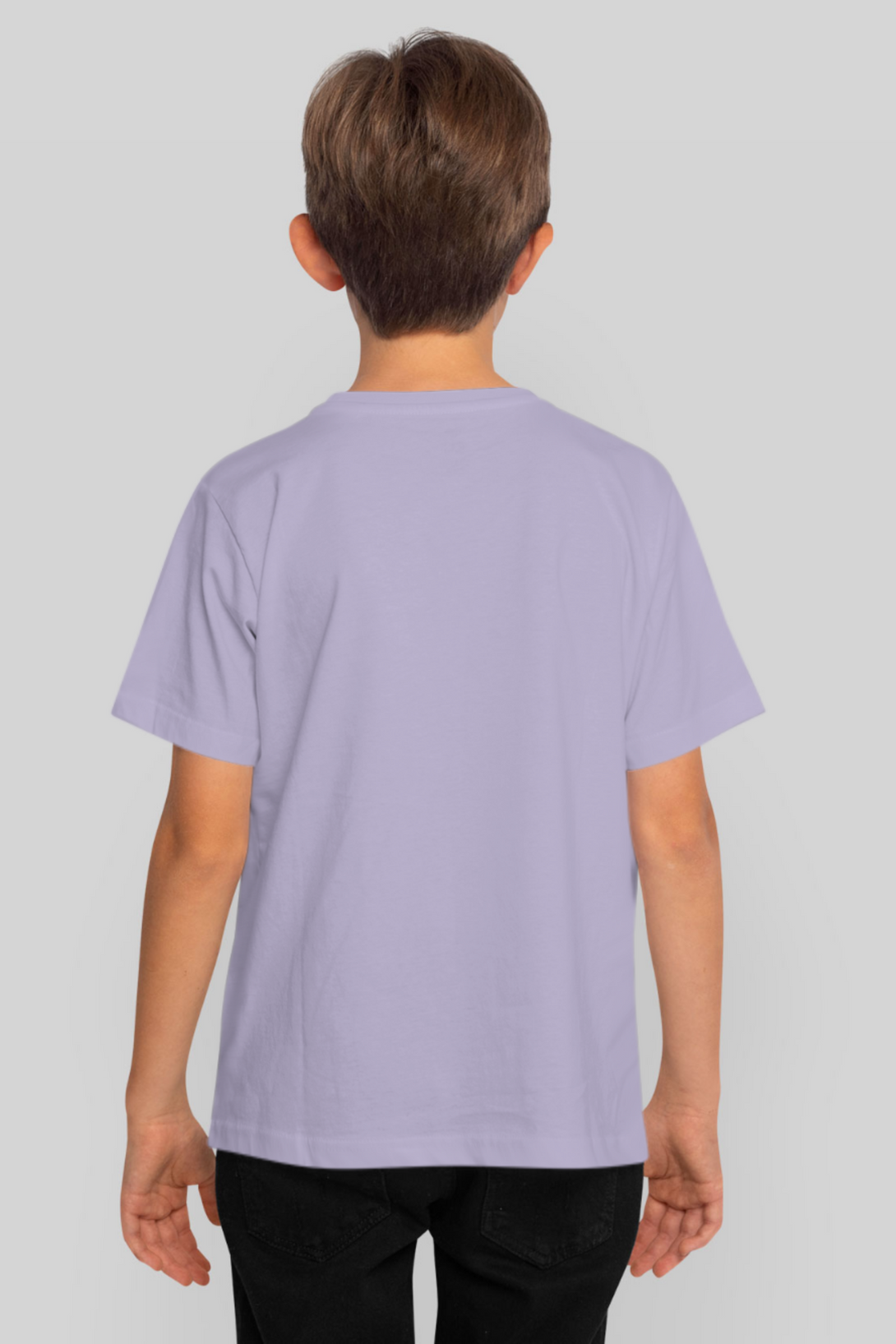 Lavender T-Shirt For Boy - WowWaves - 2