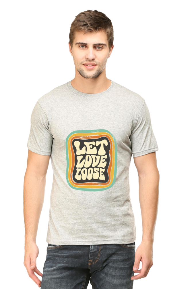 Let Love Loose Printed T-Shirt For Men - WowWaves - 9