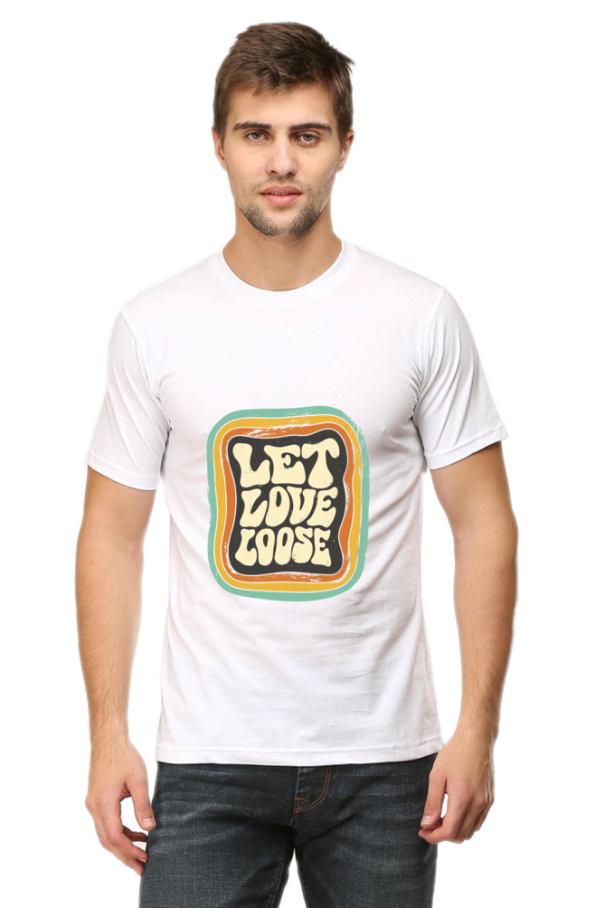Let Love Loose Printed T-Shirt For Men - WowWaves - 6