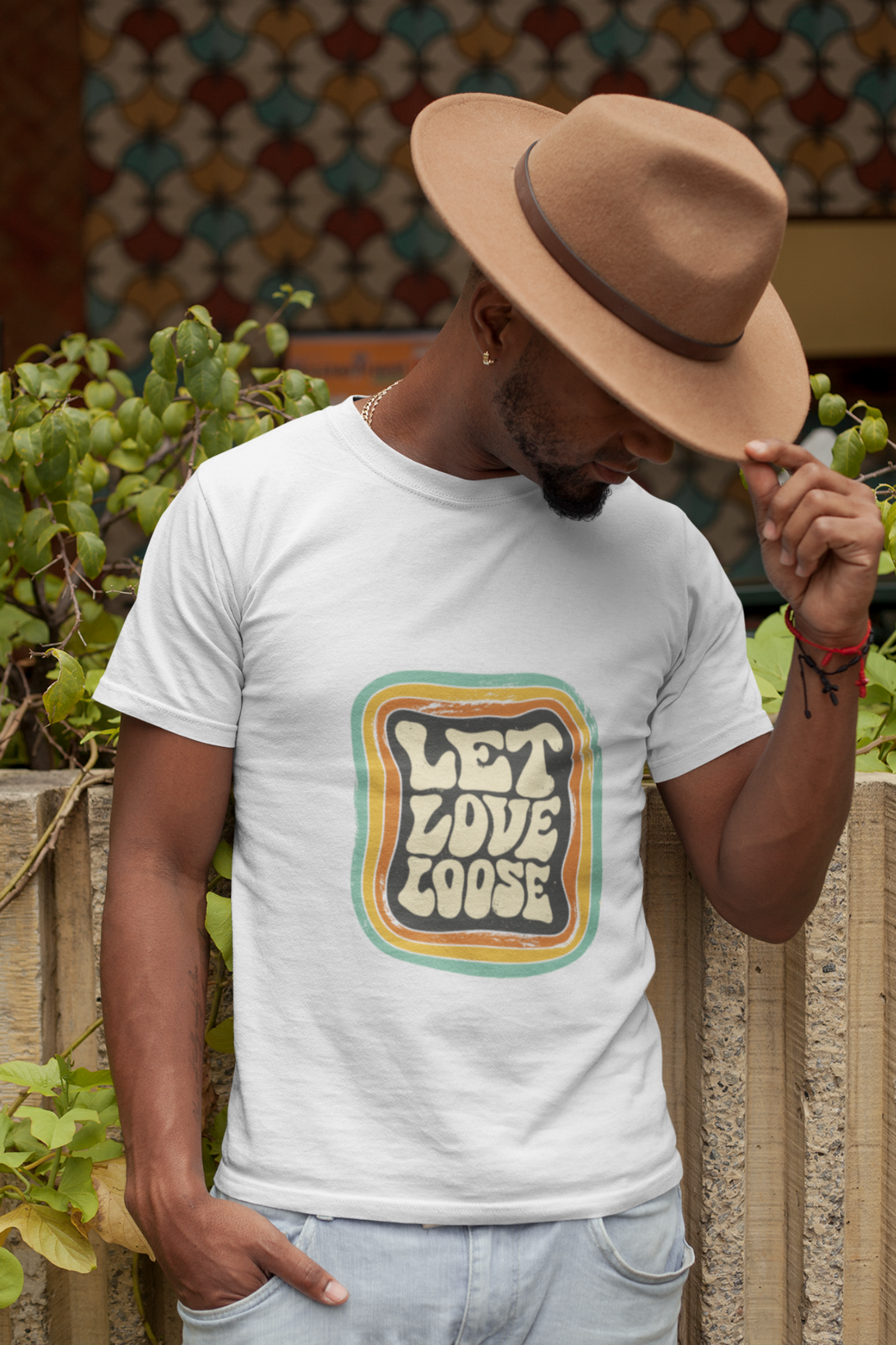 Let Love Loose Printed T-Shirt For Men - WowWaves - 3