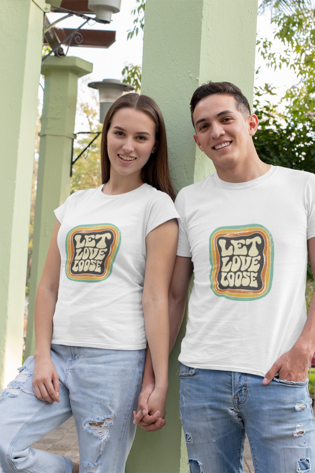 Let Love Loose Printed T-Shirt For Men - WowWaves - 4