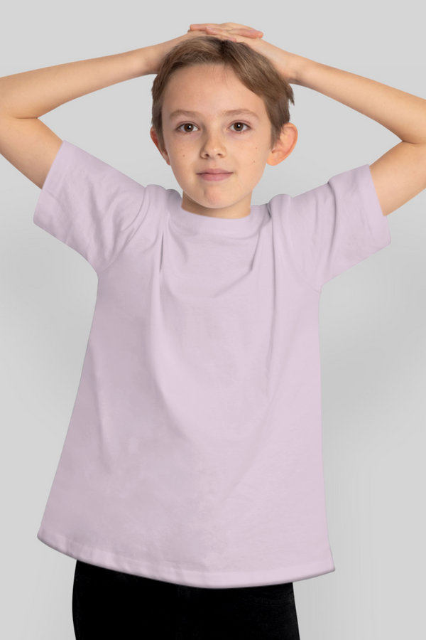 Light Pink T-Shirt For Boy - WowWaves