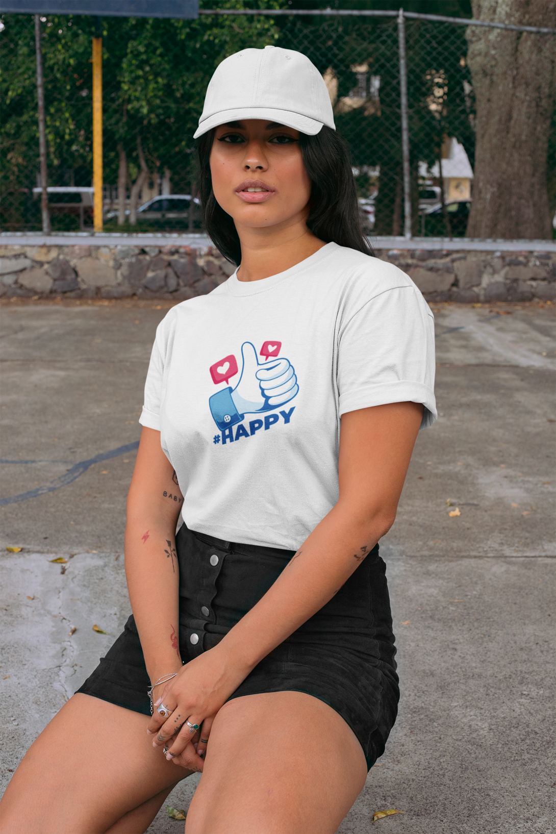 Like Printed T-Shirt For Women - WowWaves - 9