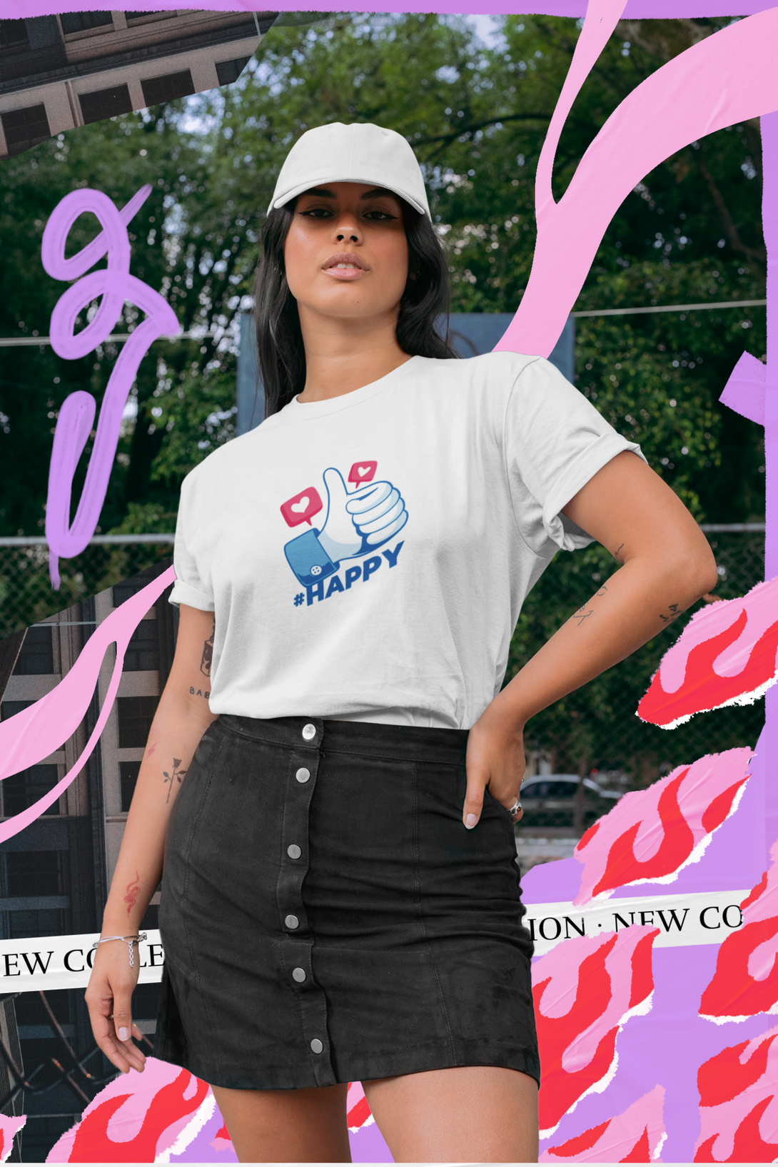 Like Printed T-Shirt For Women - WowWaves - 6