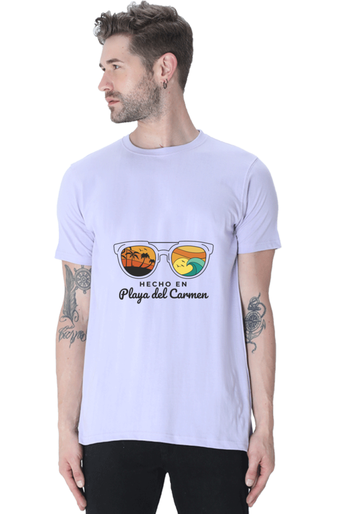 Made In Playa Del Carmen Printed T-Shirt For Men - WowWaves - 10