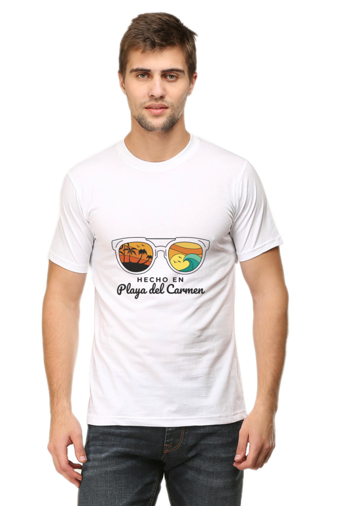 Made In Playa Del Carmen Printed T-Shirt For Men - WowWaves - 7