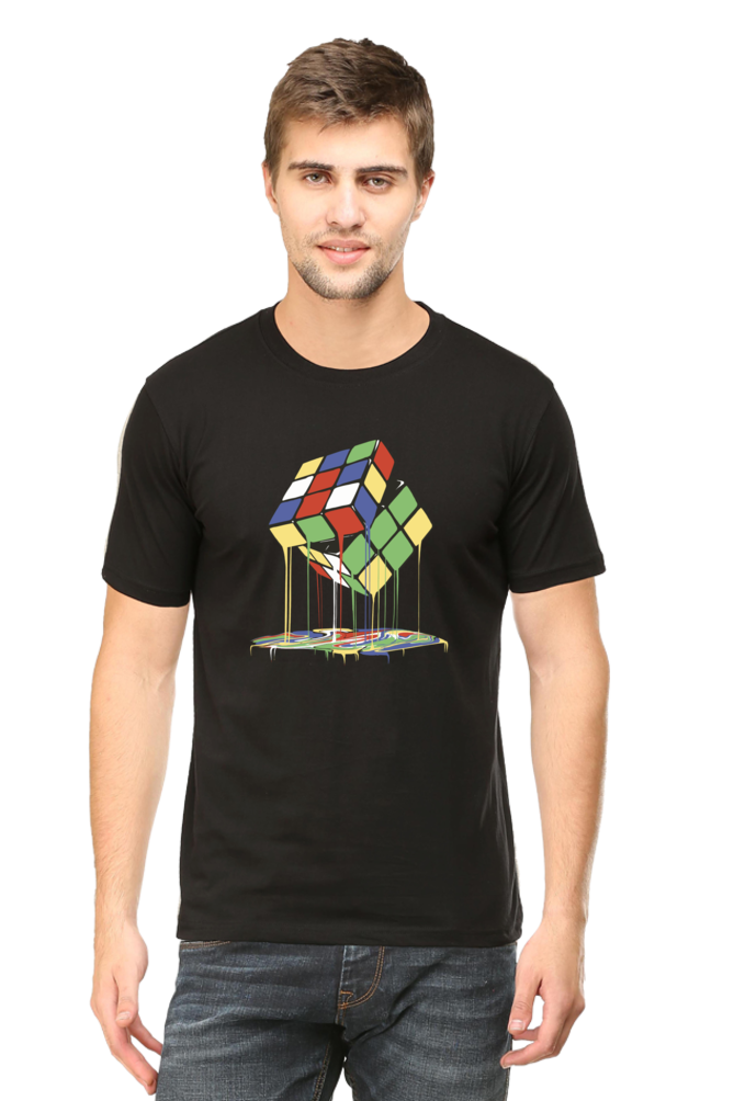 Magic Melts Cube Printed T-Shirt For Men - WowWaves - 8