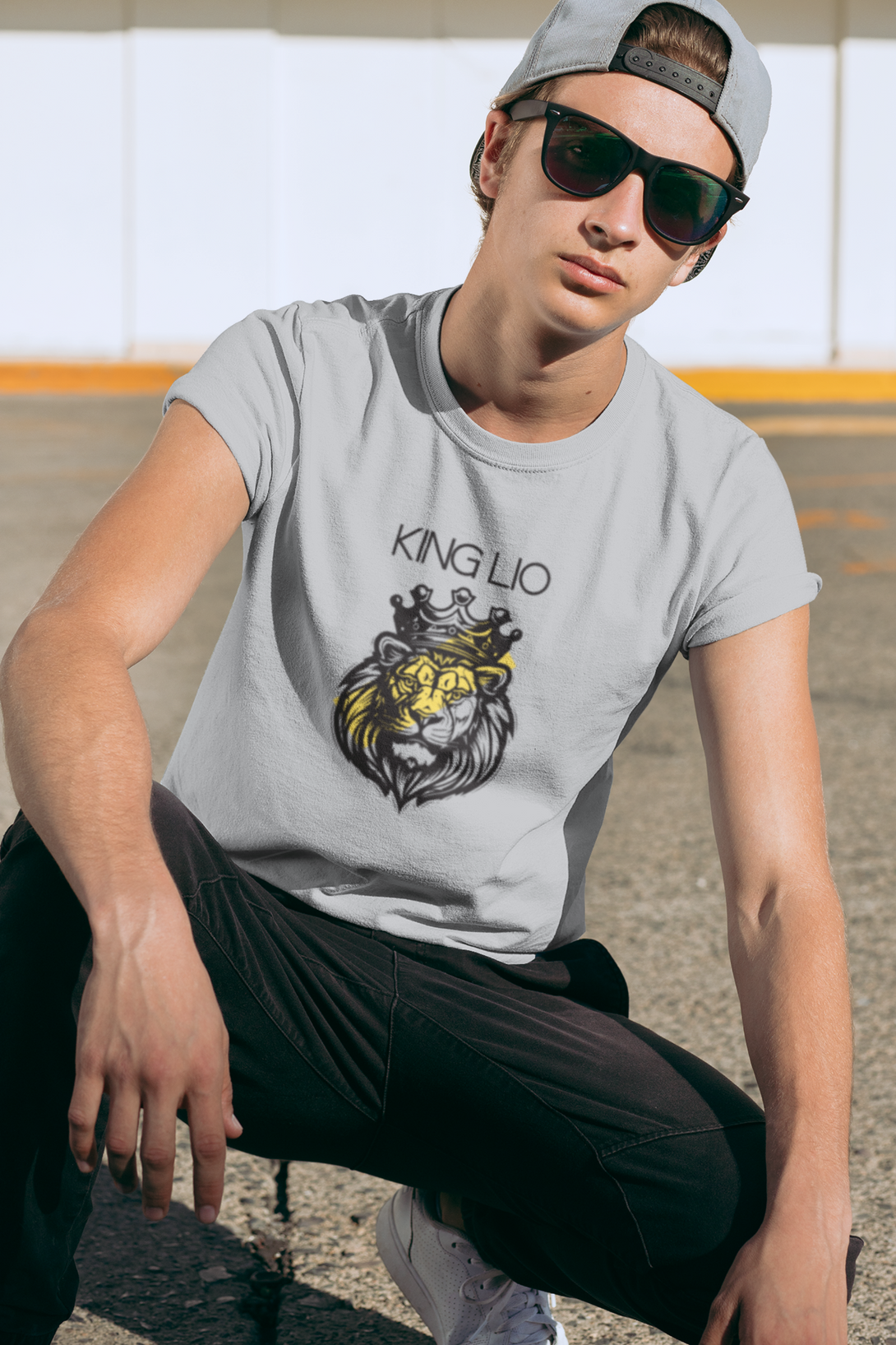 King Lio Printed T-Shirt For Men - WowWaves - 3