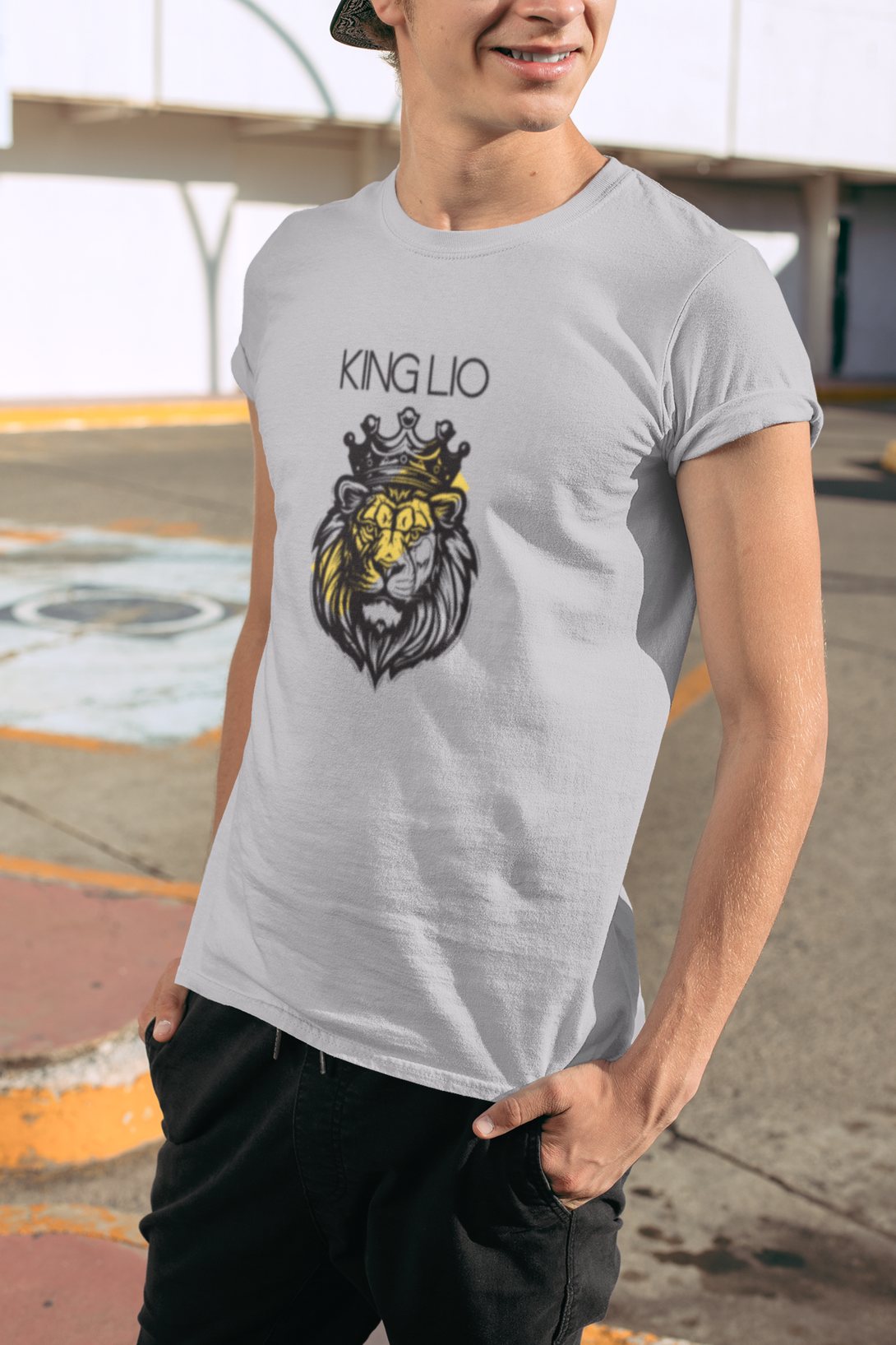 King Lio Printed T-Shirt For Men - WowWaves - 6