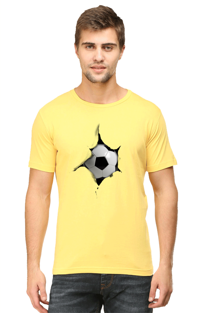 Qatar Soccer Break Printed T-Shirt For Men - WowWaves - 8